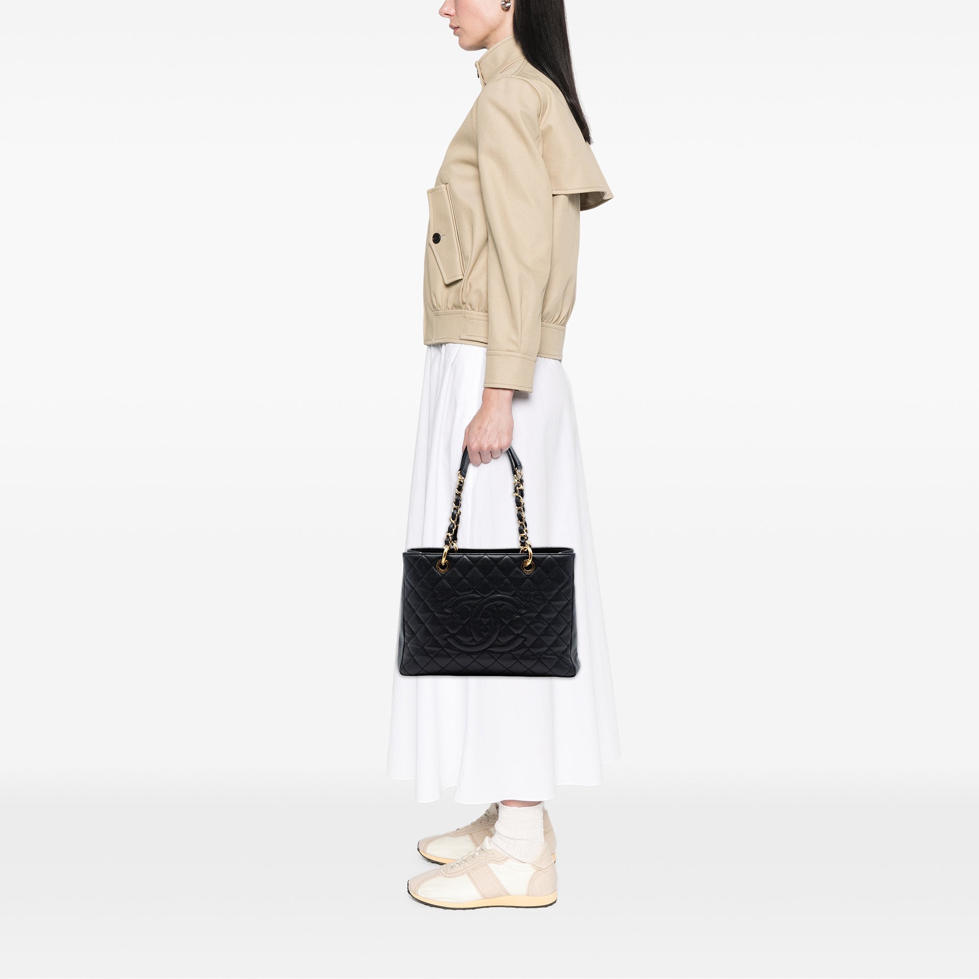 Chanel Caviar Grand Shopping Cabas