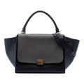 Celine Medium Tricolor Cuir Trapeze Sac