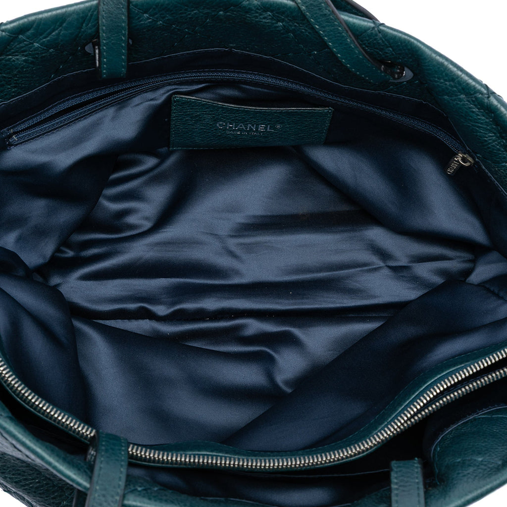 Chanel Large Glazed Cuir de veau On The Road Cabas
