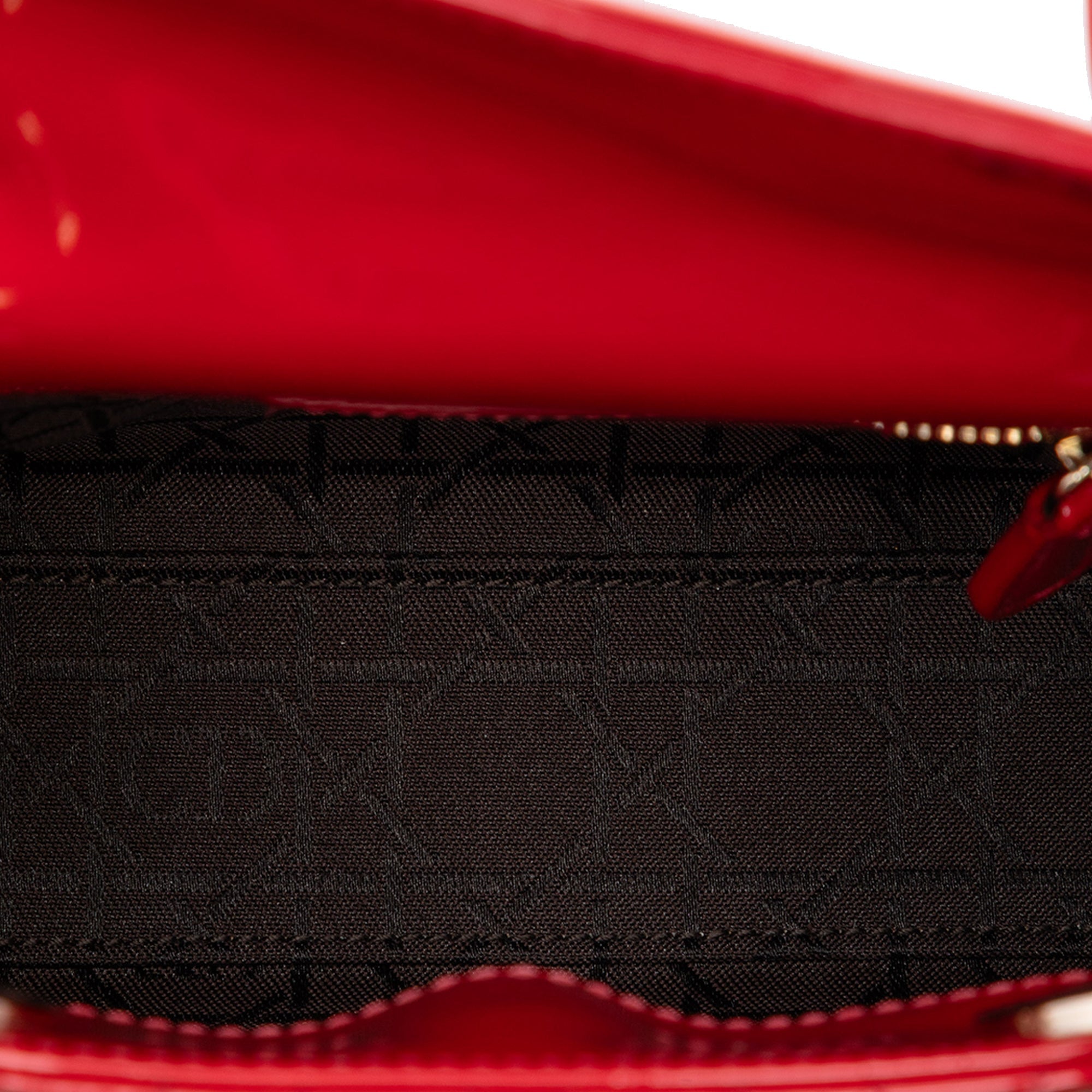 Dior Mini Cuir verni Cannage Lady Dior