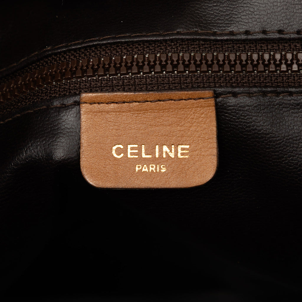 Celine Macadam Coated Toile Sac à main
