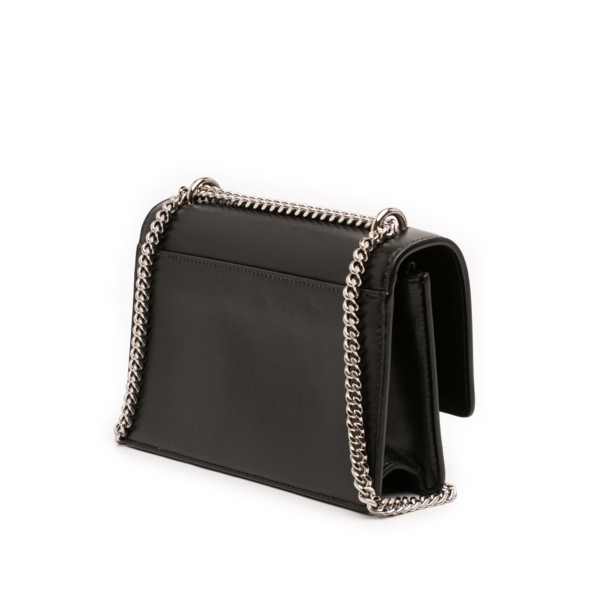 Saint Laurent Mini Cuir Monogram Sunset Wallet on Chain
