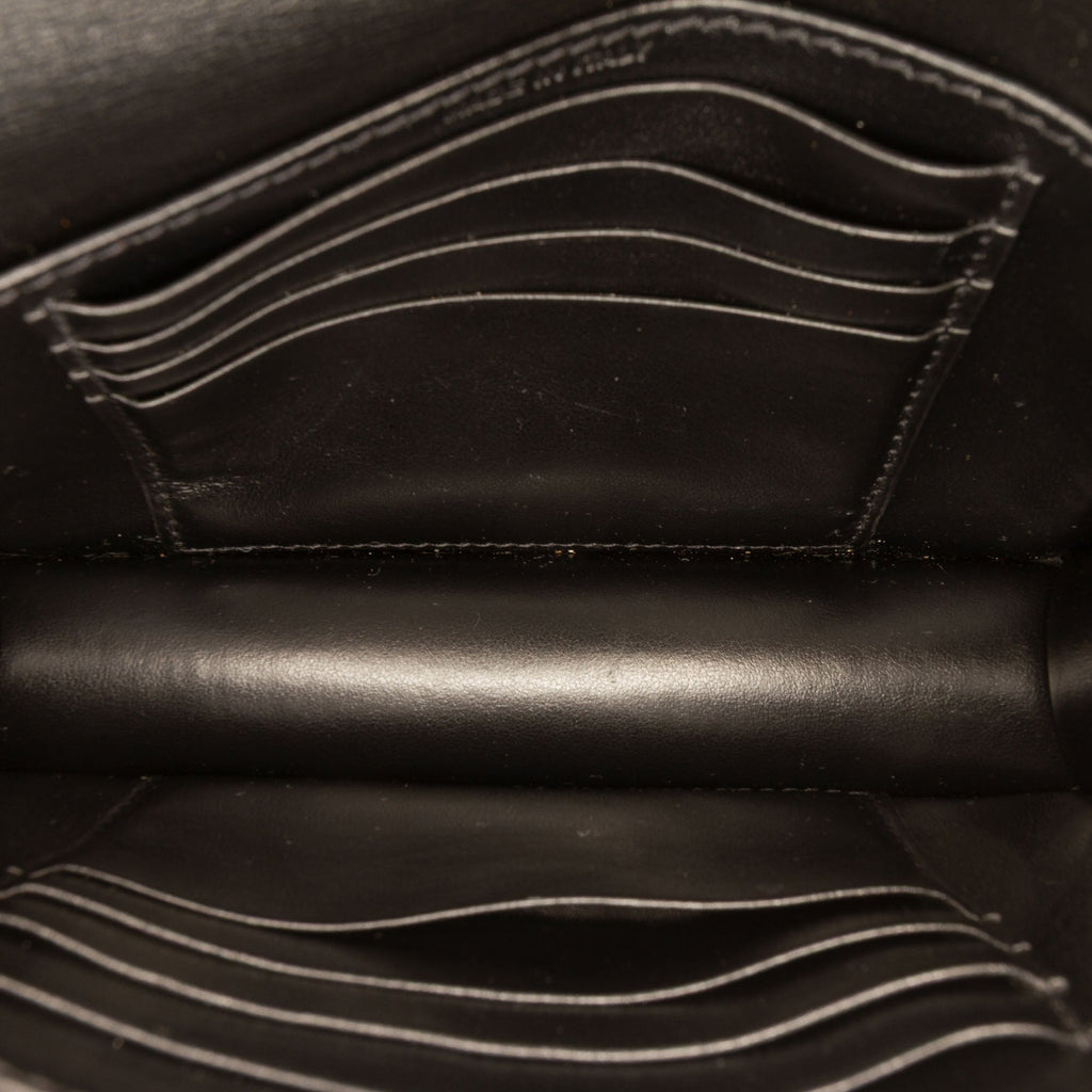 Saint Laurent Mini Cuir Monogram Sunset Wallet on Chain