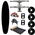 Moose Longboard Complete 9" x 40" Kicktail Dipped Black