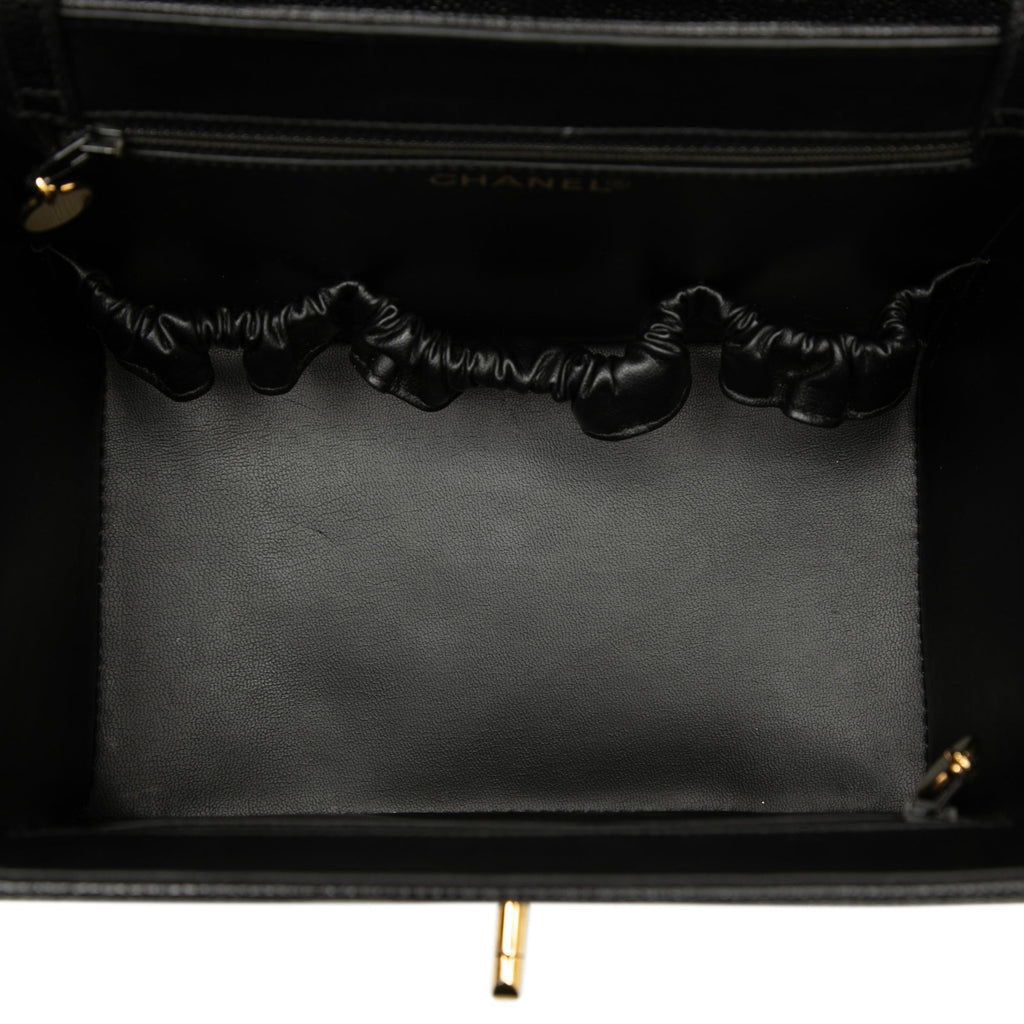 Chanel CC Caviar Vanity Boîte Étui