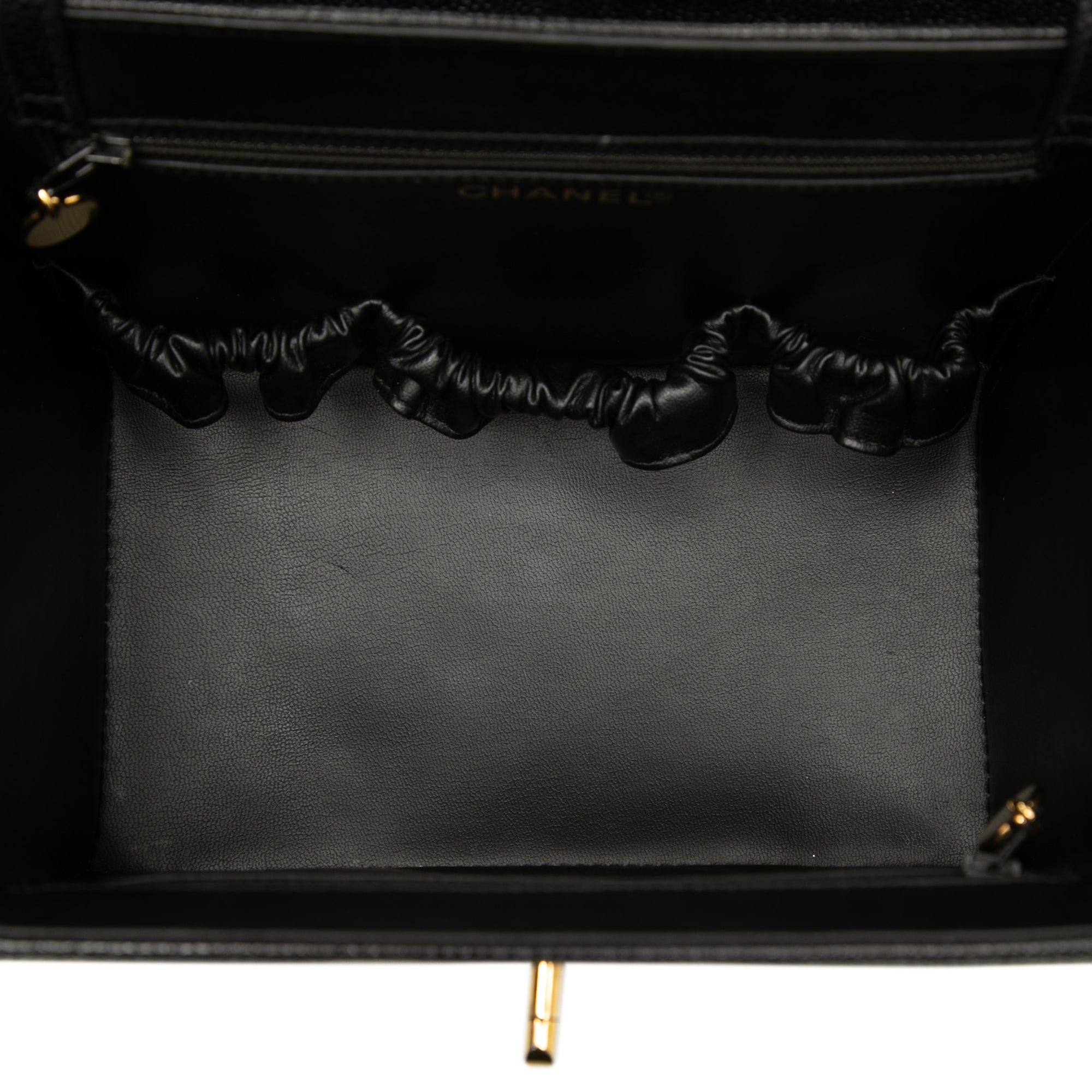 Chanel CC Caviar Vanity Boîte Étui