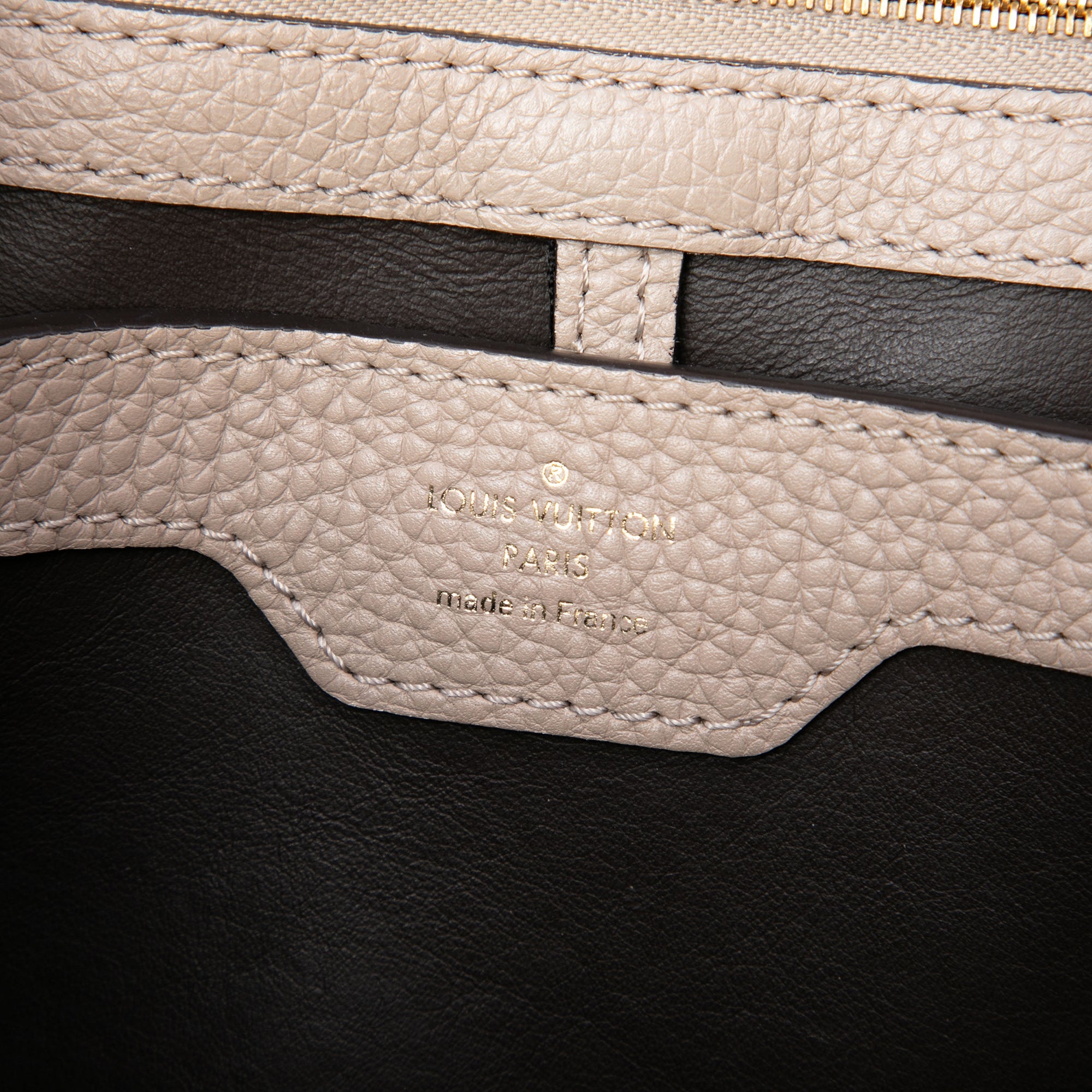 Louis Vuitton Taurillon Capucines MM