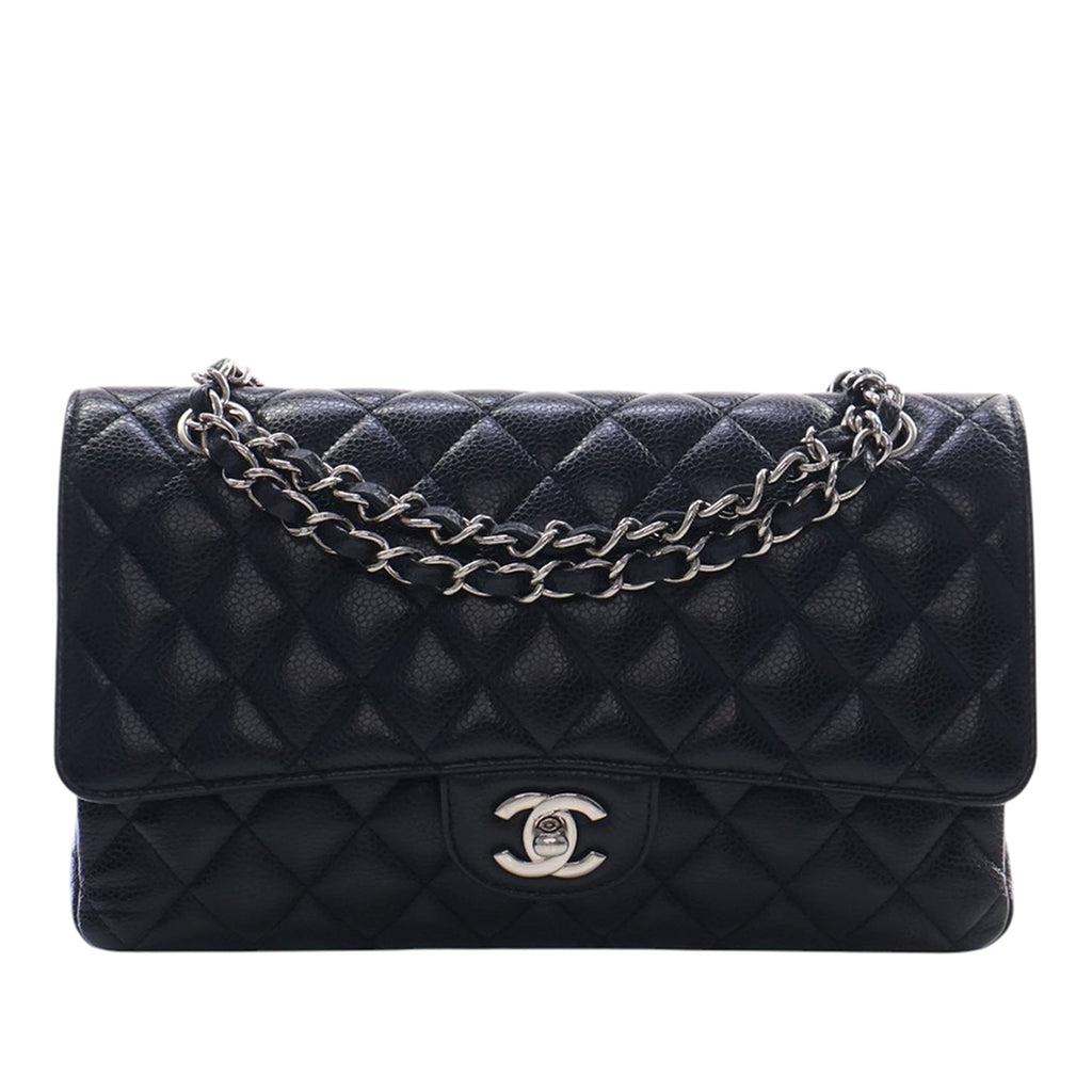 Chanel Medium Classic Caviar Double rabat