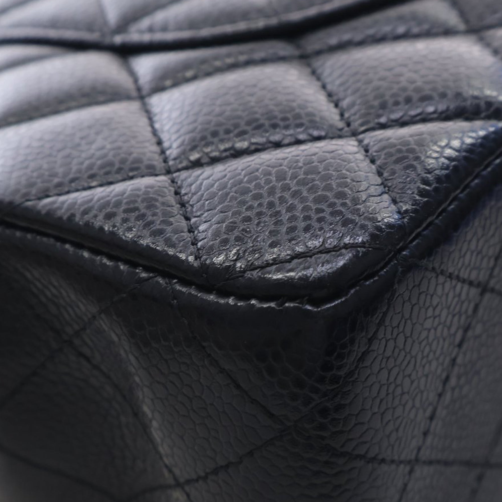 Chanel Medium Classic Caviar Double rabat