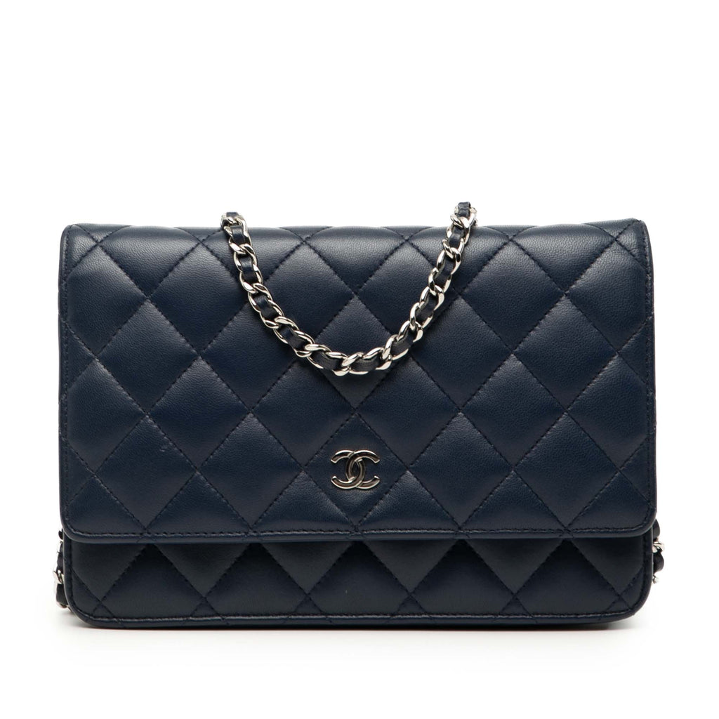Chanel CC Matelassé Cuir d’agneau Wallet on Chain