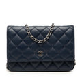 Chanel CC Matelassé Cuir d’agneau Wallet on Chain