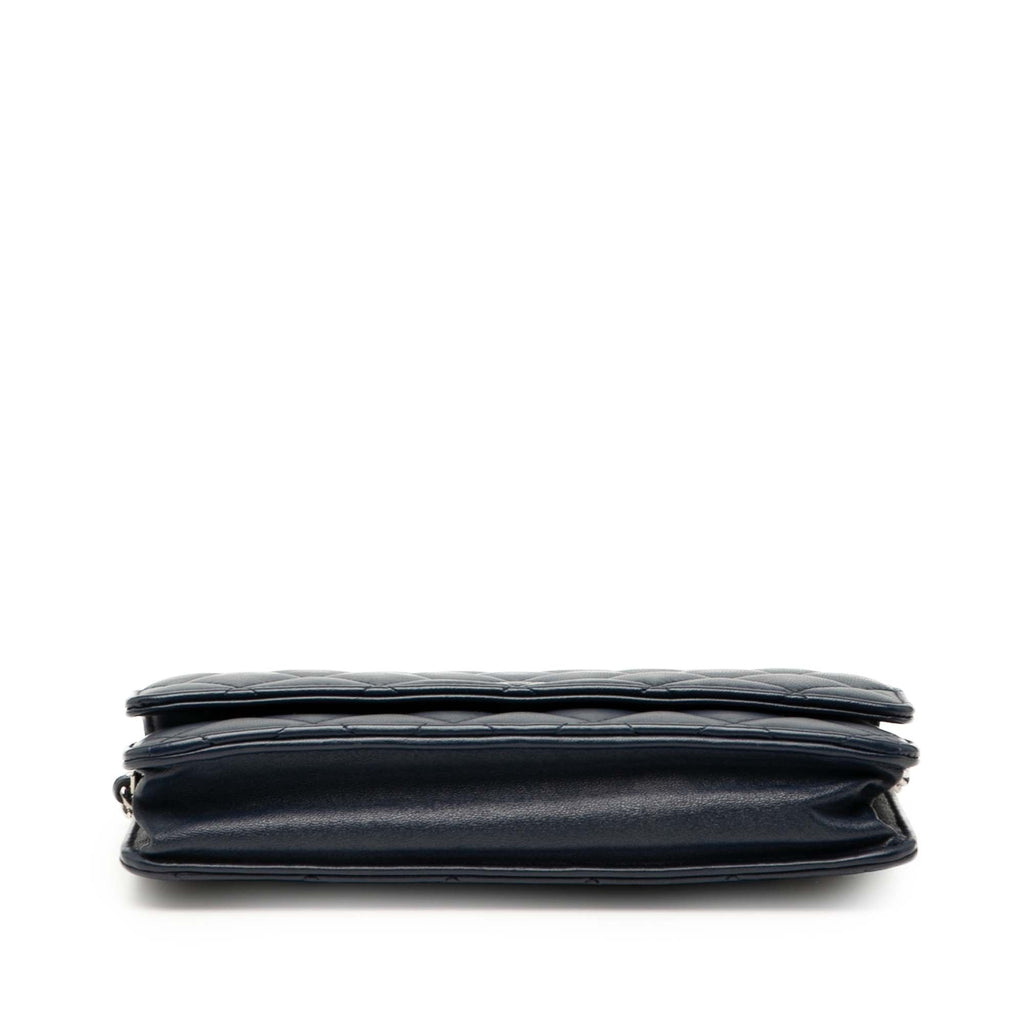 Chanel CC Matelassé Cuir d’agneau Wallet on Chain