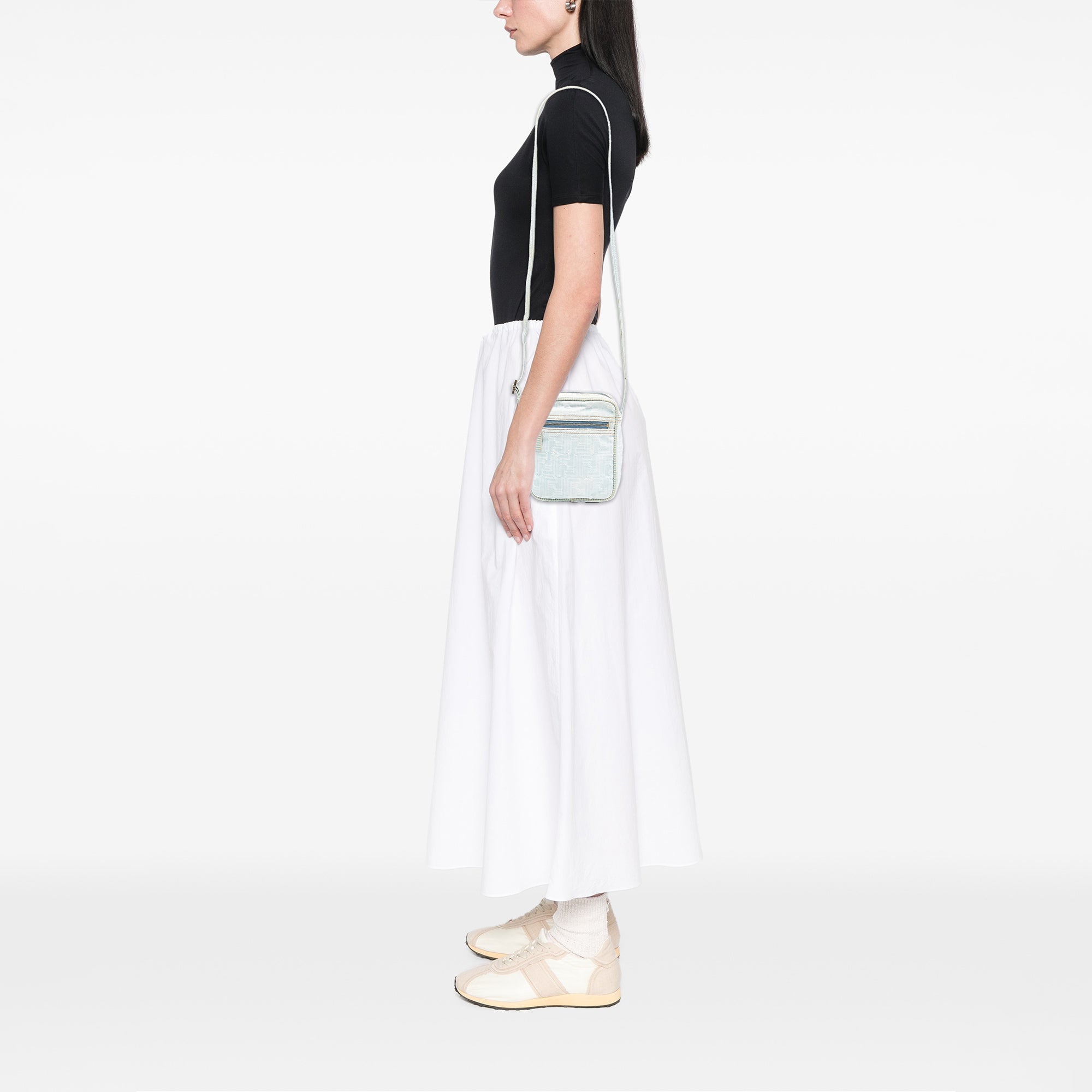 Fendi Zucca Jean Sac porté croisé