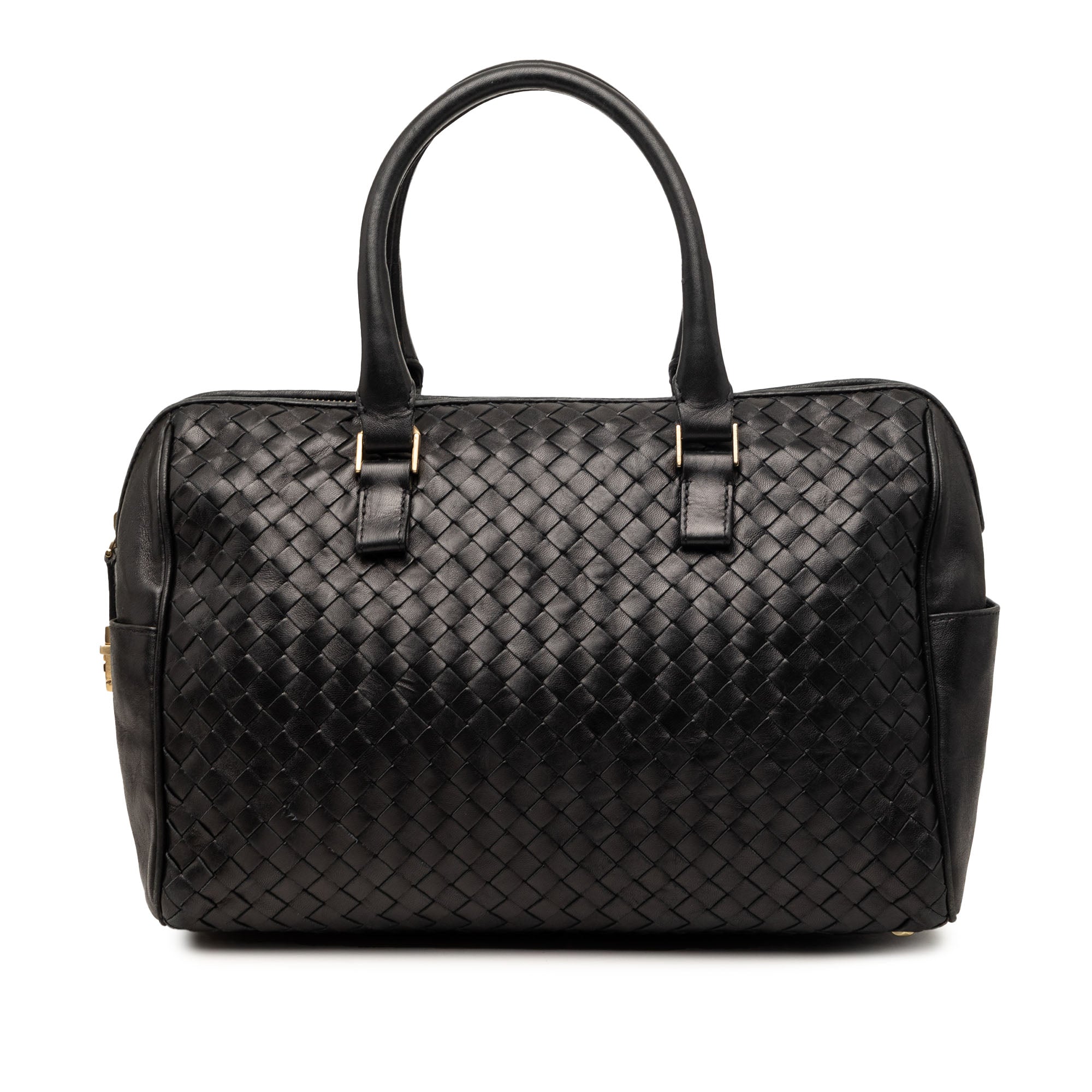 Bottega Veneta Nappa Intrecciato Boston Sac