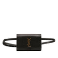 Saint Laurent Grain de Poudre Cuir Kate Sac ceinture