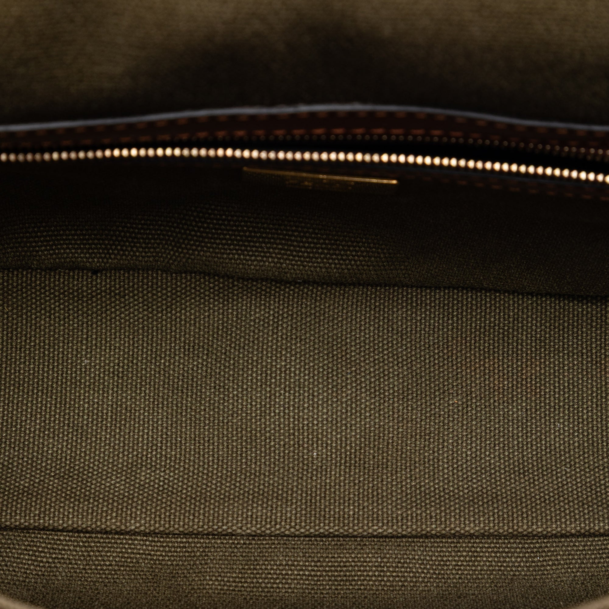 Fendi Sarah Coleman FF Toile Fish Eye brodé Baguette Sac