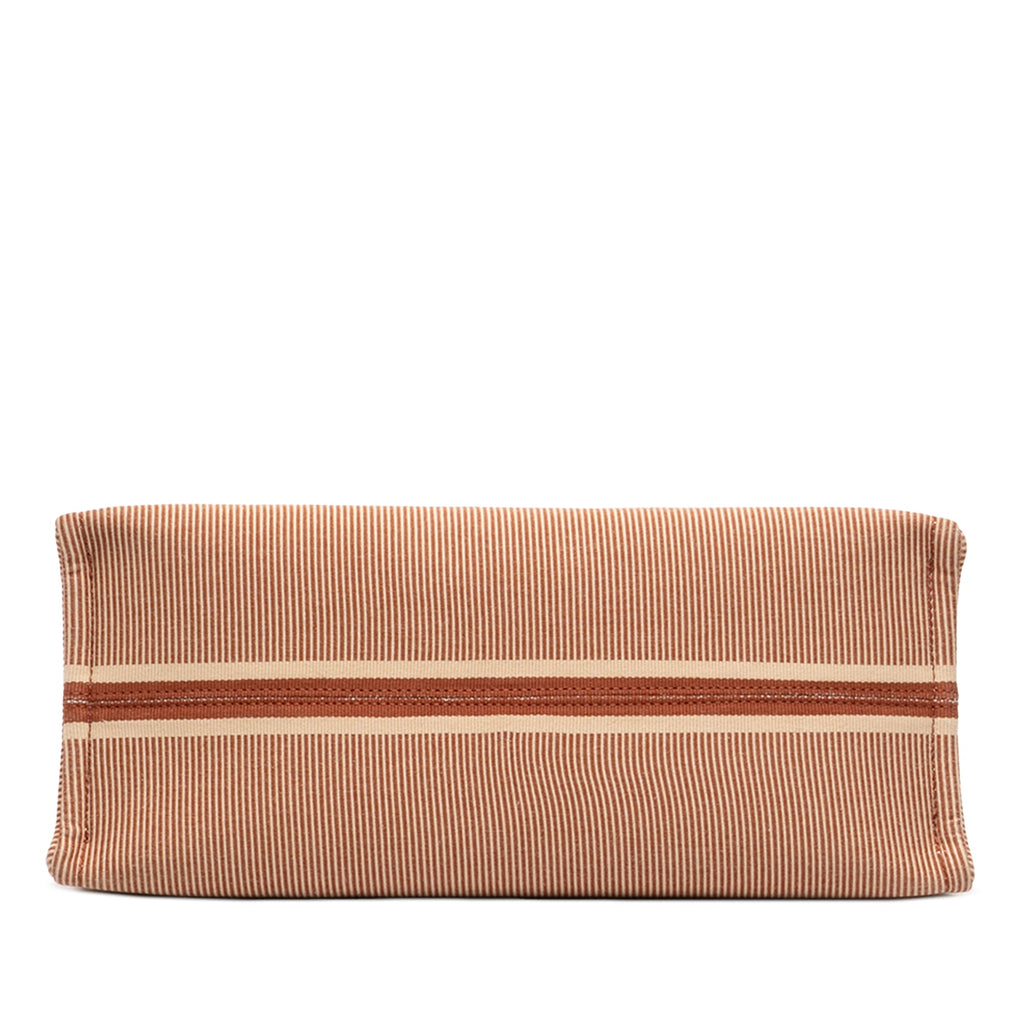 Celine Large Striped Toile Cabas Thais Cabas