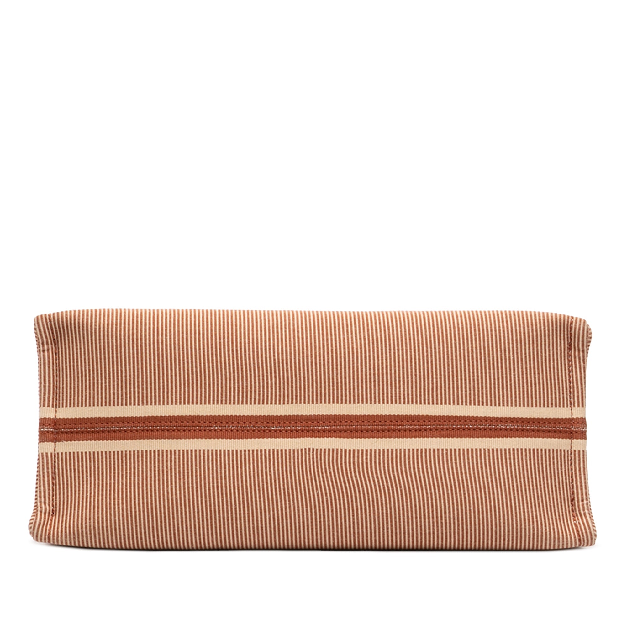 Celine Large Striped Toile Cabas Thais Cabas