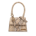 Jacquemus Snake embossé Cuir Le Chiquito Moyen Sac