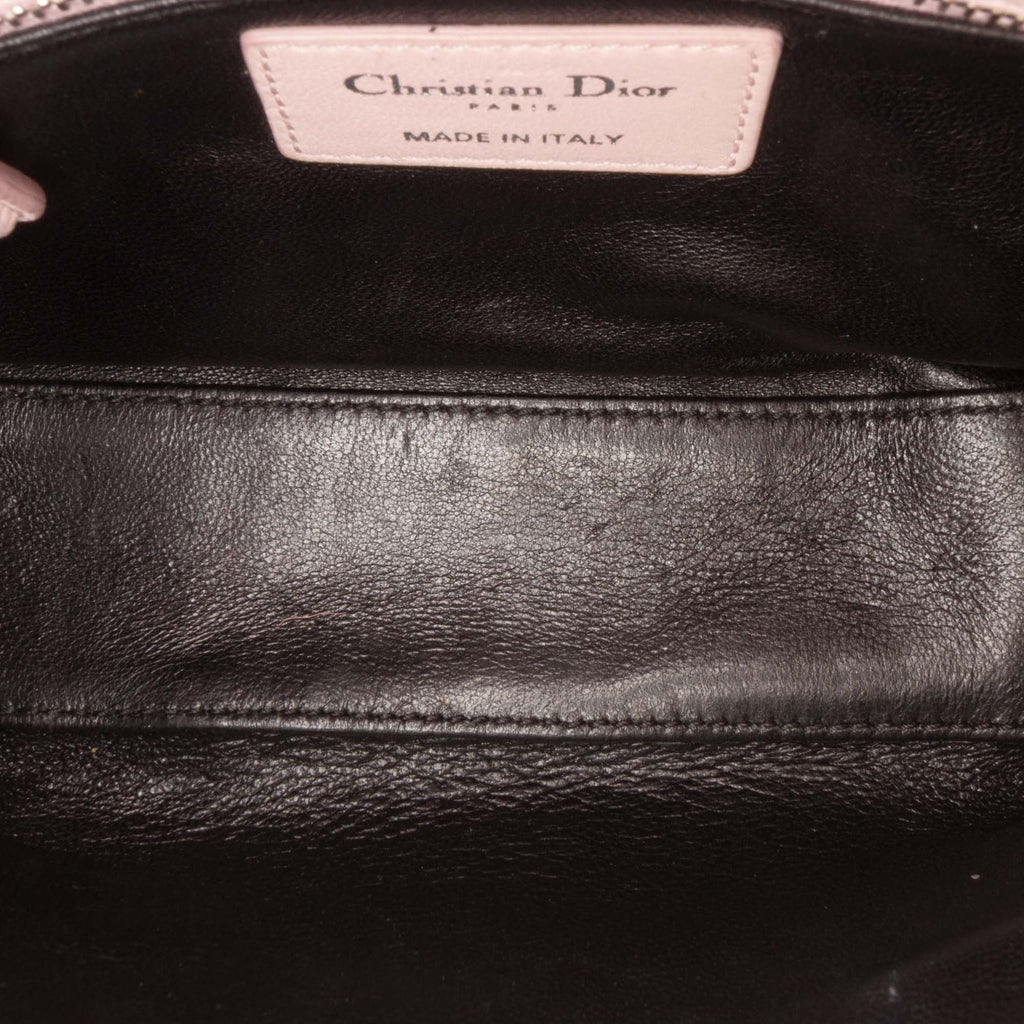 Dior Mini Cuir de veau Sequins Embellished Lady Dior