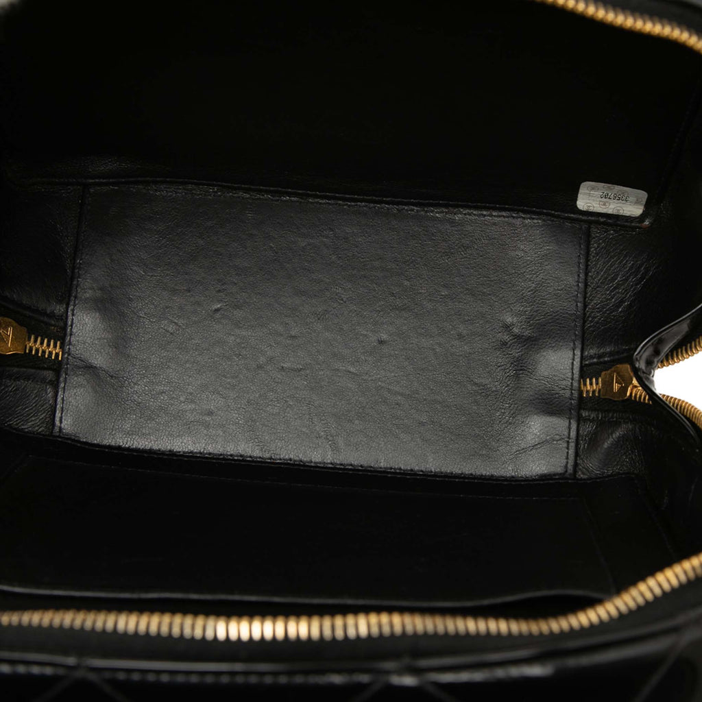 Chanel Matelassé Cuir verni Vanity