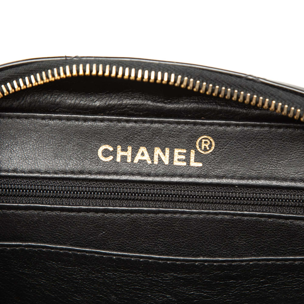 Chanel Matelassé Cuir verni Vanity
