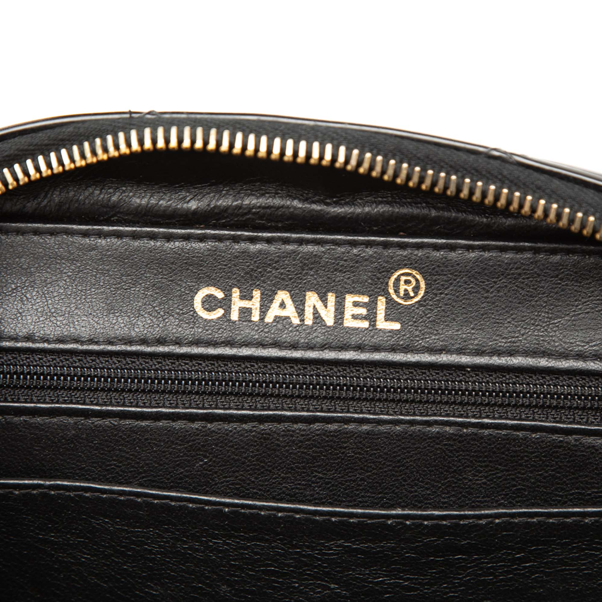 Chanel Matelassé Cuir verni Vanity