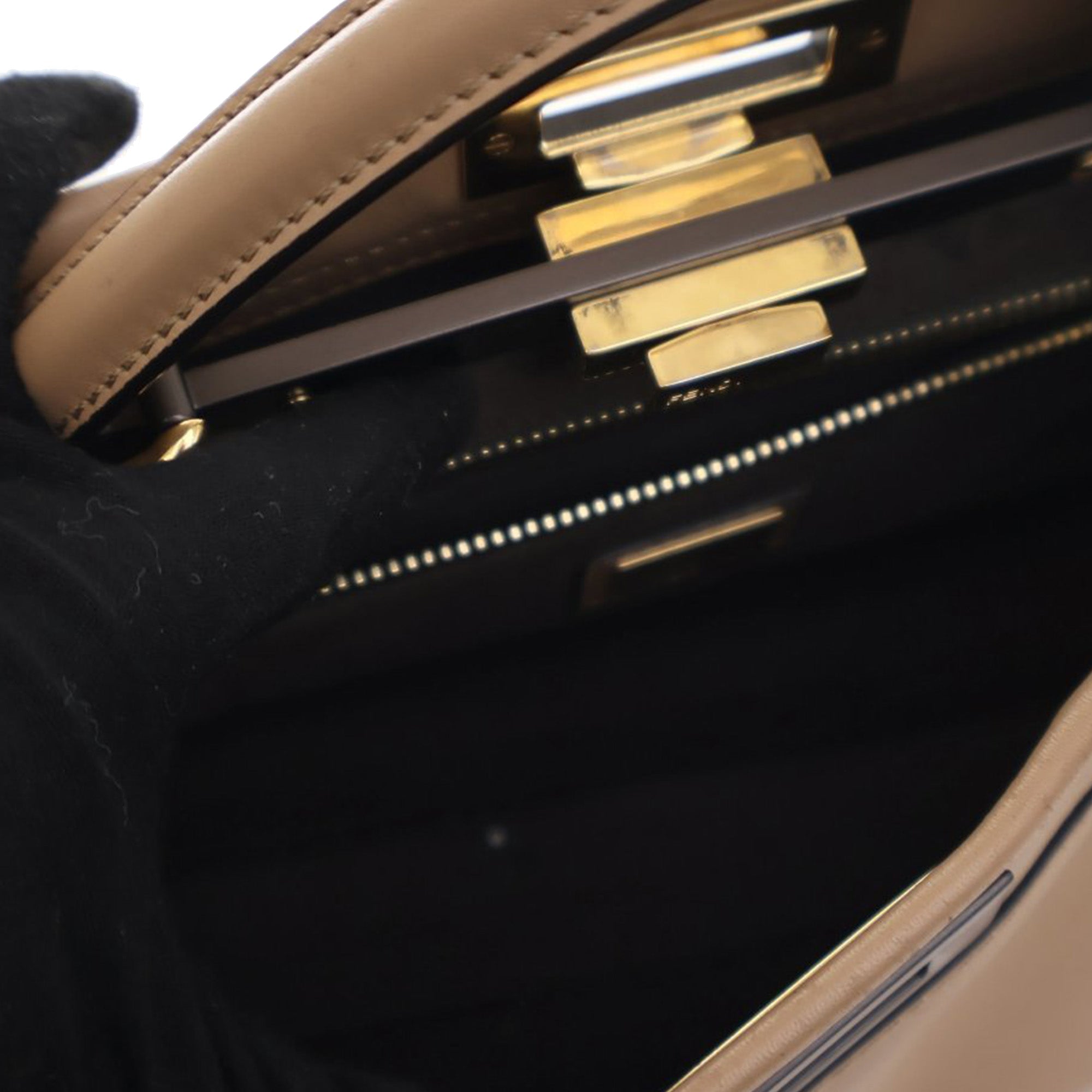 Fendi Medium Cuir Peekaboo Iconic Sac