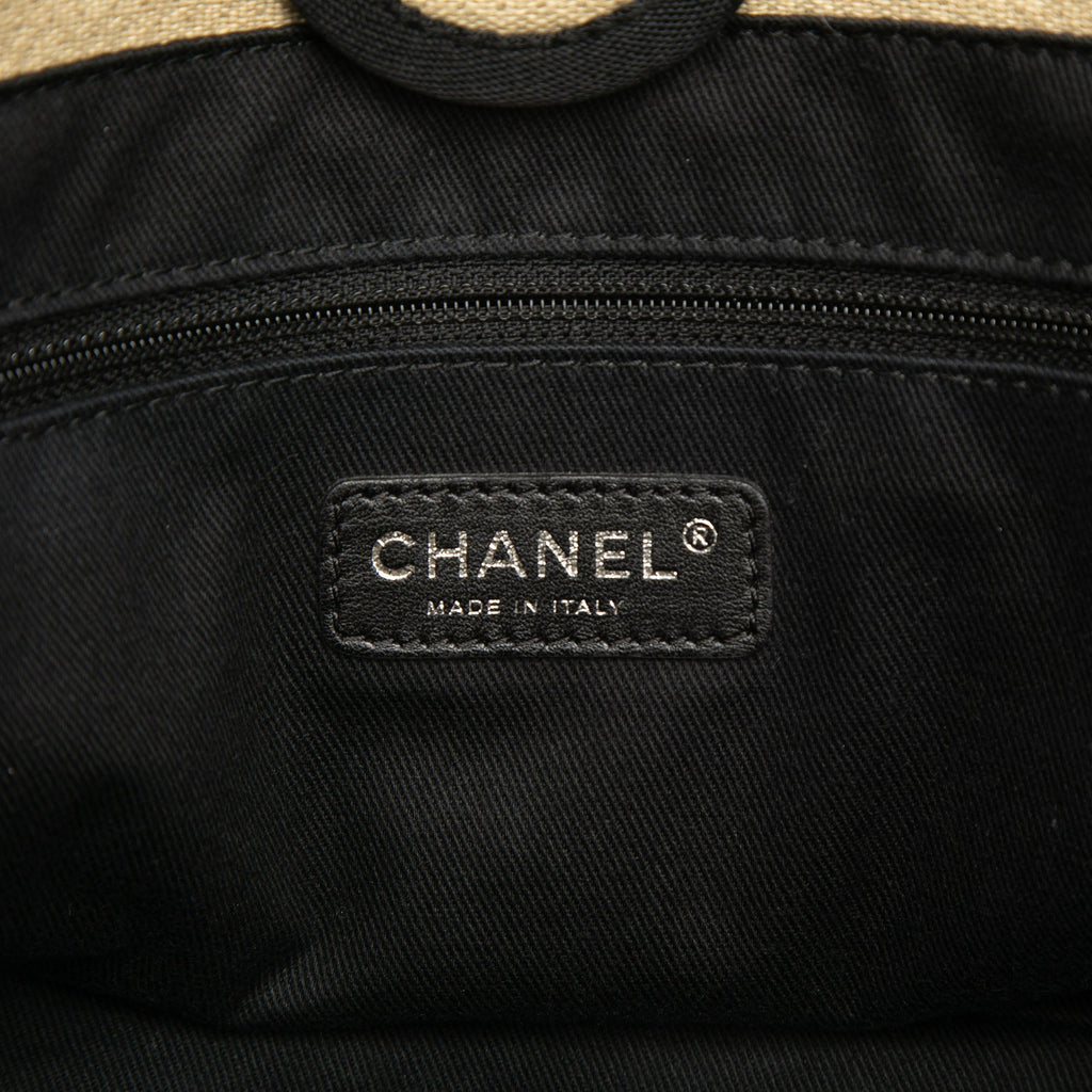 Chanel Small Toile Deauville Cabas