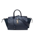 Saint Laurent Small Daim à finitions Cuir de veau Downtown Cabas