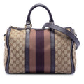 Gucci Medium GG Toile Web Joy Boston Sac