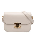 Celine Classique brillant Cuir de veau Triomphe Sac porté croisé