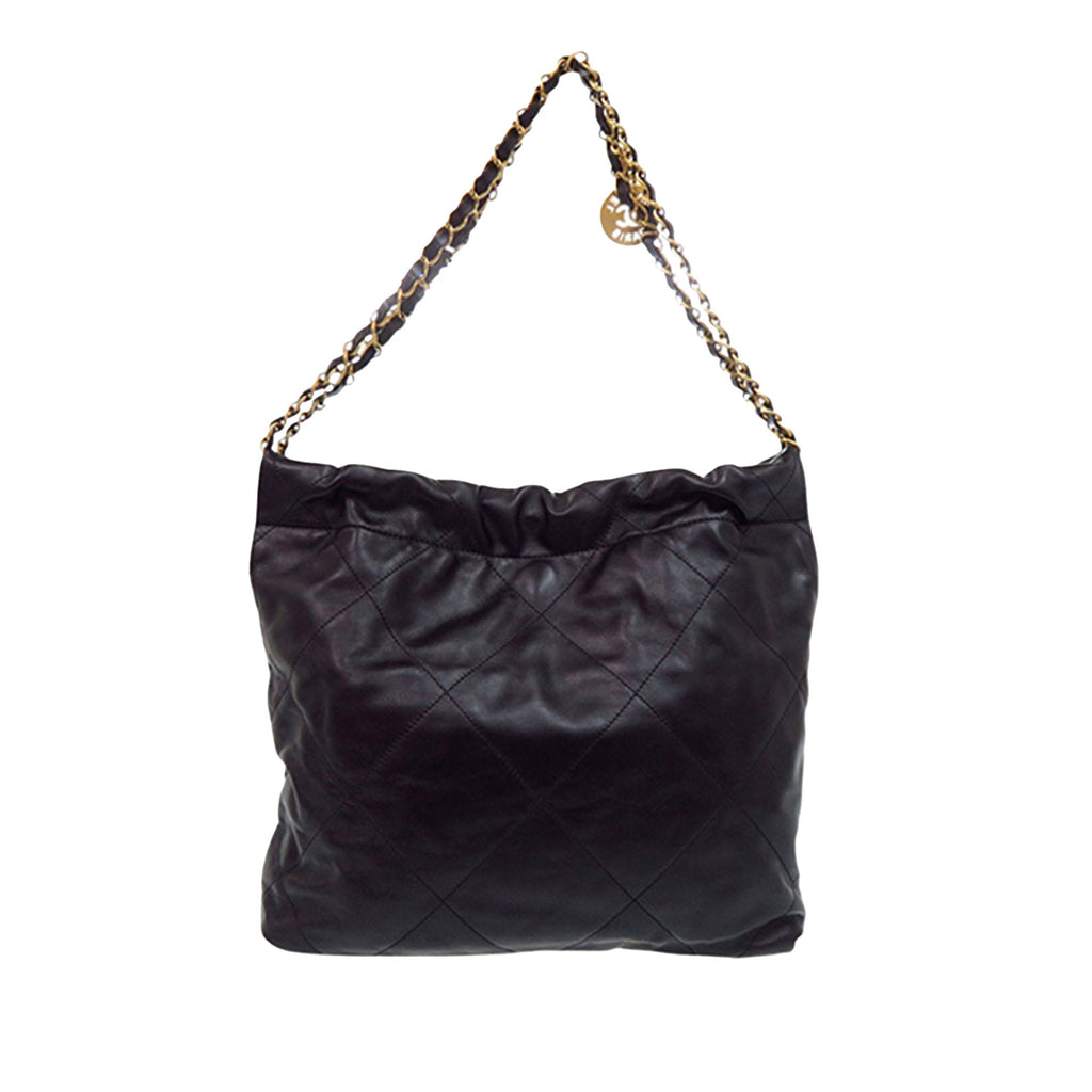 Chanel Small Matelassé brillant Cuir de veau 22 Sac à main