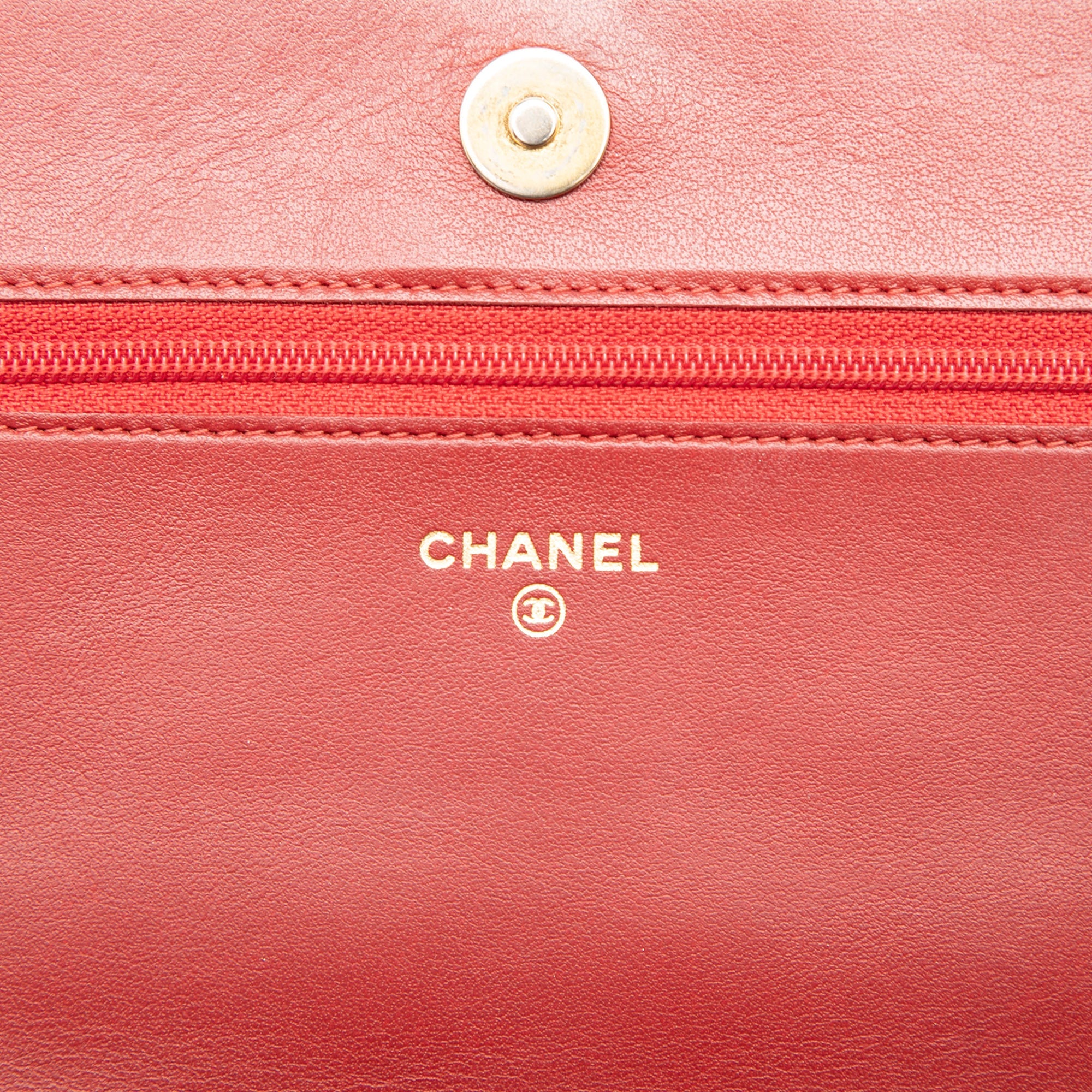 Chanel Matelassé Caviar Boy Wallet on Chain