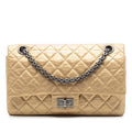 Chanel Matelassé vieilli Cuir de veau Reissue 2.55 Double rabat 225