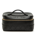 Chanel CC Matelassé Cuir d’agneau Vanity
