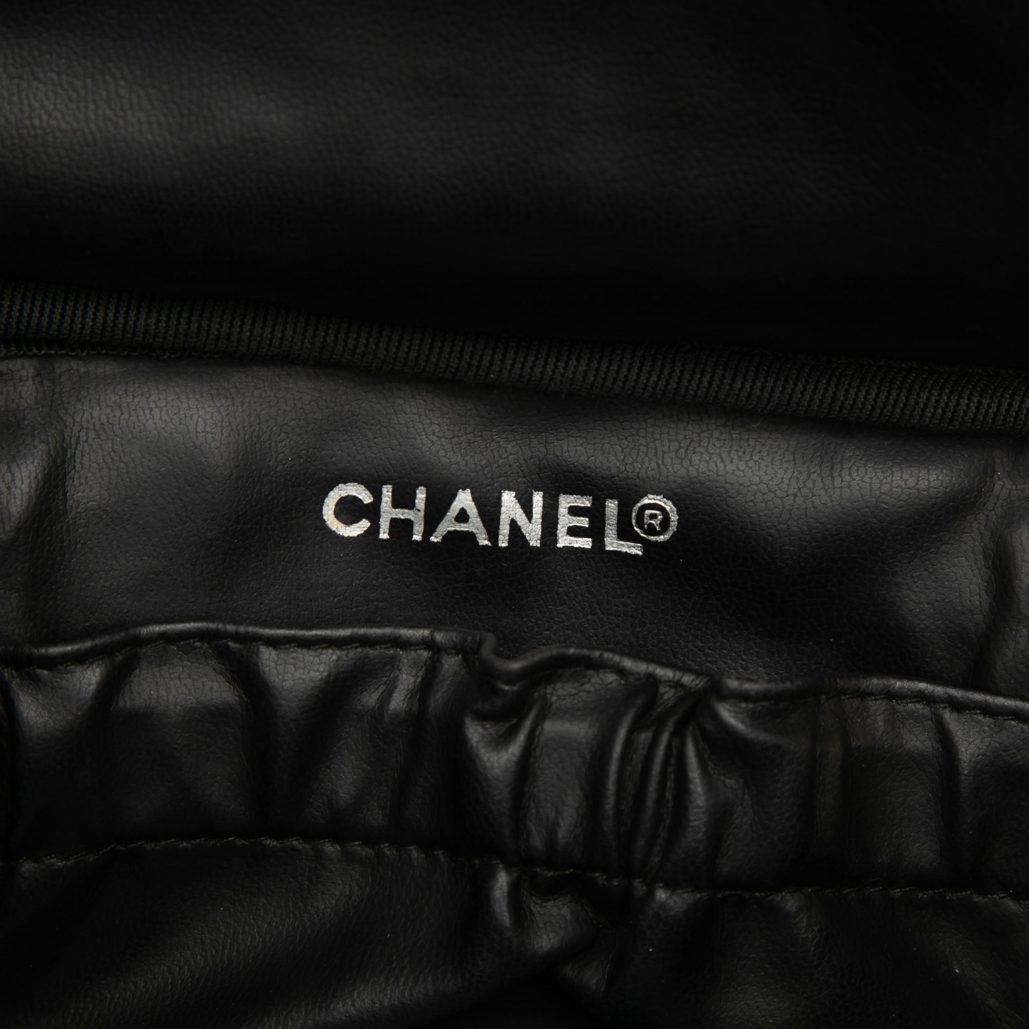 Chanel CC Matelassé Cuir d’agneau Vanity