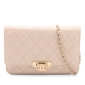 Chanel Matelassé Caviar Golden Class Wallet on Chain