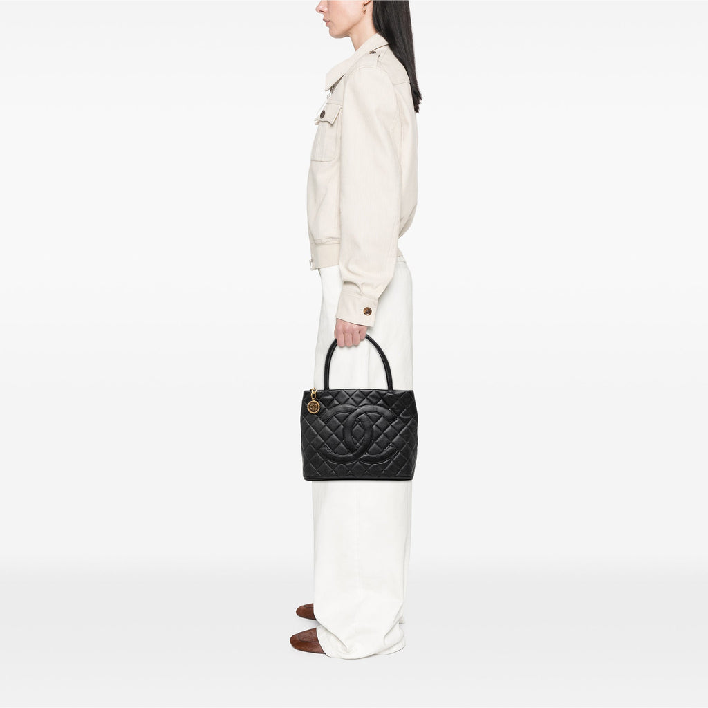 Chanel Caviar Medallion Cabas