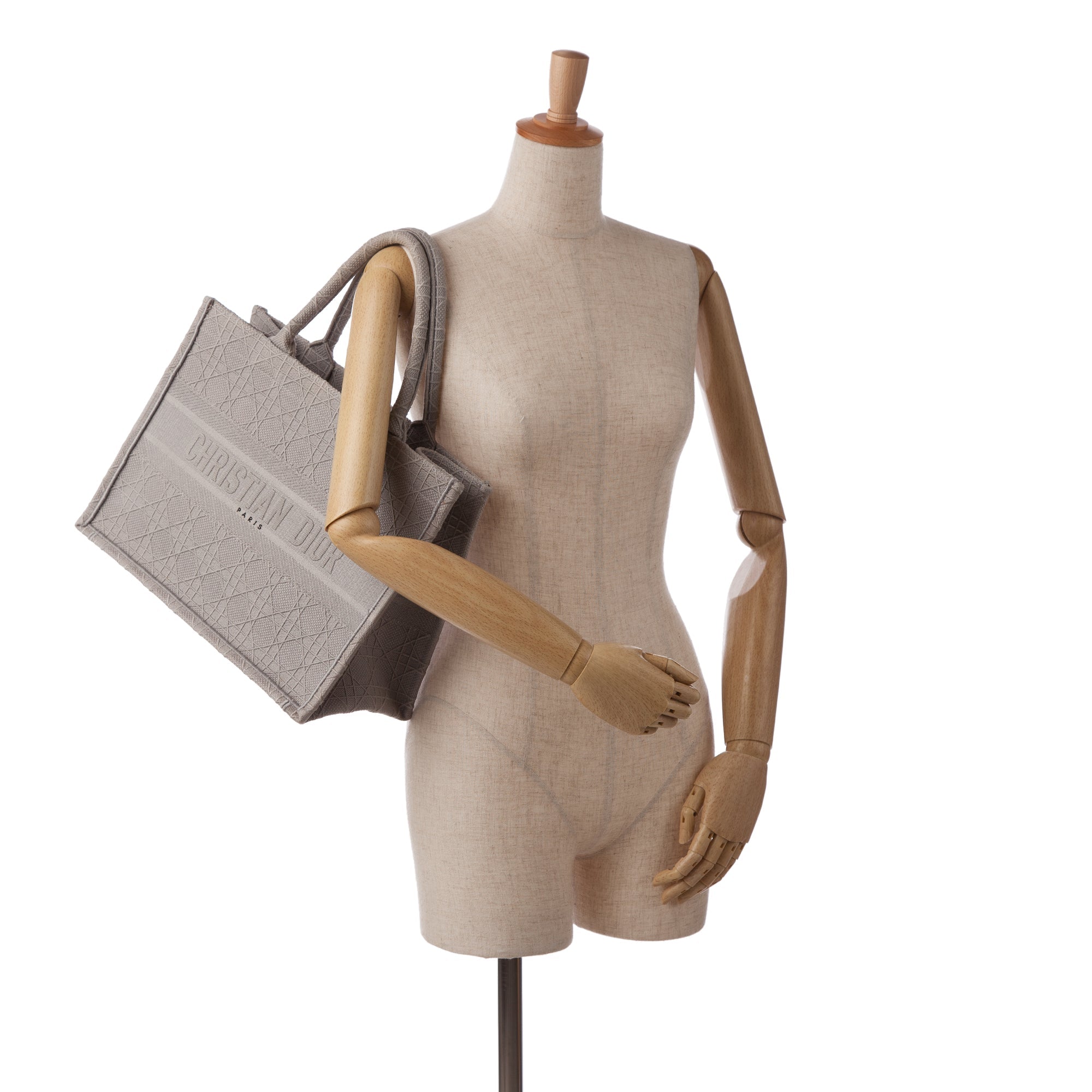 Dior Medium Cannage brodé Book Cabas