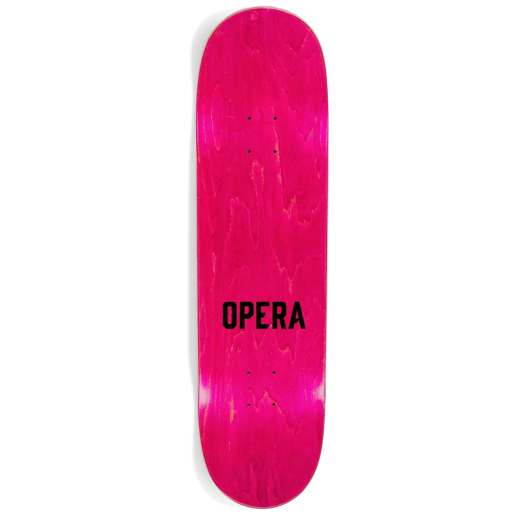 Opera Skateboard Deck Face Black 8.0" x 31.6"