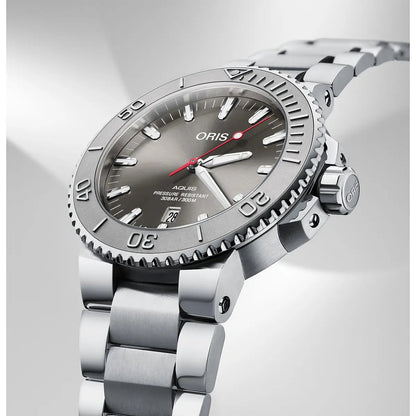 Oris Aquis Date Relief Grigio 01 733 7730 4153-07 8 24 05Peb