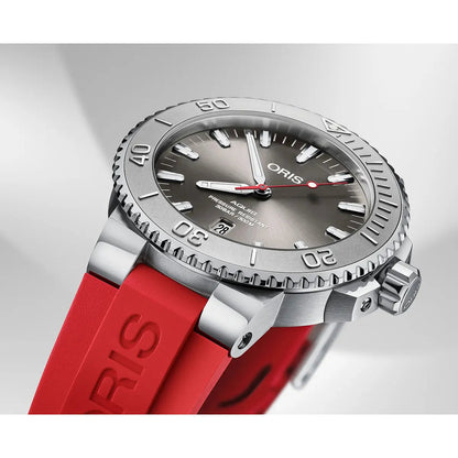 Oris Aquis Date Relief Grigio 01 733 7730 4153-07 4 24 66Eb