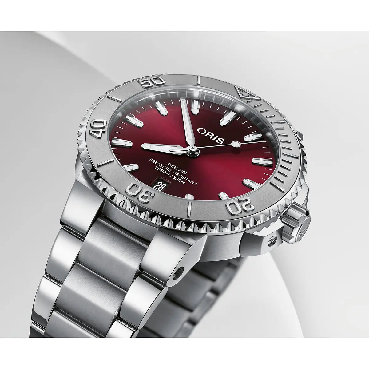 Oris Aquis Date Relief Rosso 01 733 7766 4158-07 8 22 05Peb