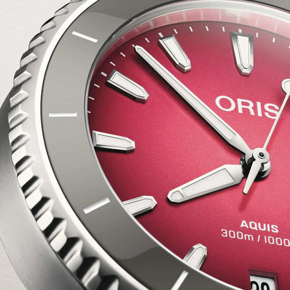 Oris Aquis Date Taste Of Summer Fucsia 01 733 7792 4158-07 8 19 05P