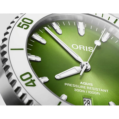 Oris Aquis Date Taste Of Summer Verde 01 733 7787 4137-07 8 22 04Peb