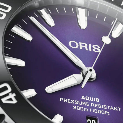 Oris Aquis Date Taste Of Summer Viola 01 733 7789 4158-07 8 23 04Peb