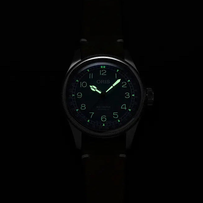 Oris Big Crown Pointer Date Cervo Volante Blu 01 754 7779 4065-Set