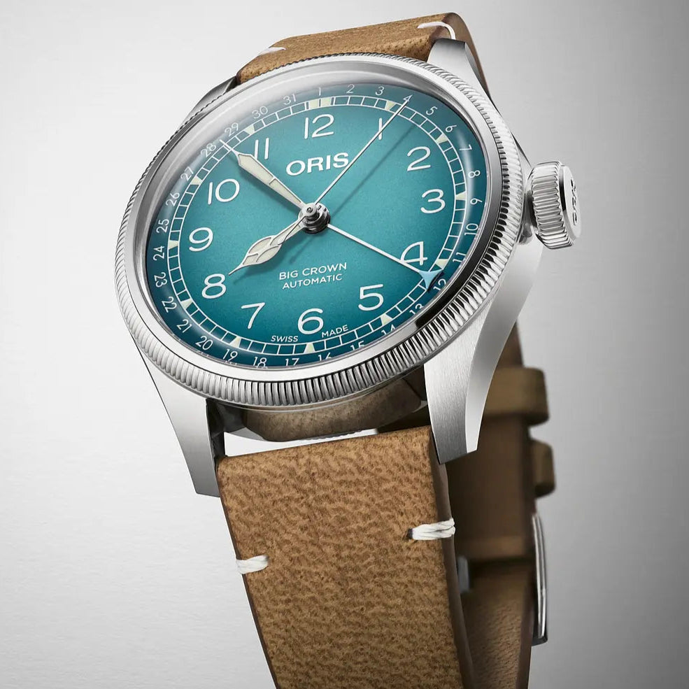 Oris Big Crown Pointer Date Cervo Volante Blu 01 754 7779 4065-Set
