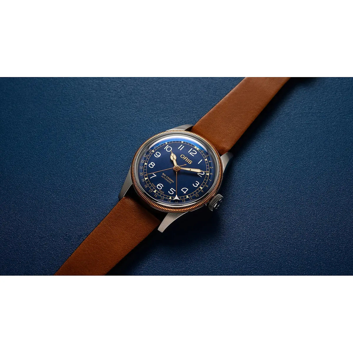 Oris Big Crown Pointer Date Blu 01 754 7741 4365-07 5 20 58